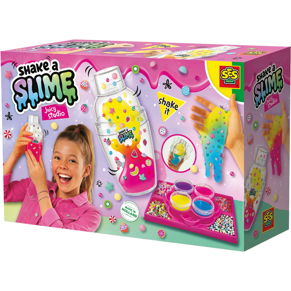 SES Creative - Shake-a-Slime Juicy Studio - Arts and Crafts Slime Kit