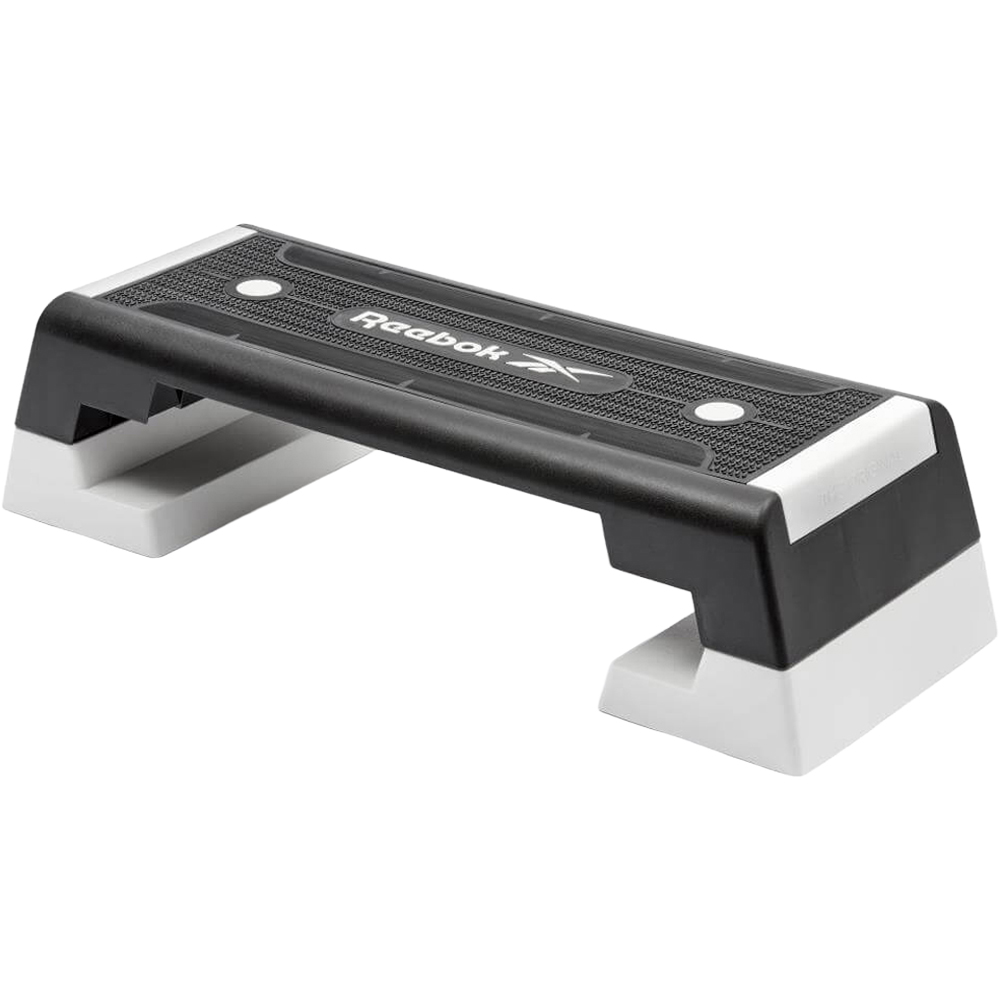 Reebok White Adjustable Fitness Step