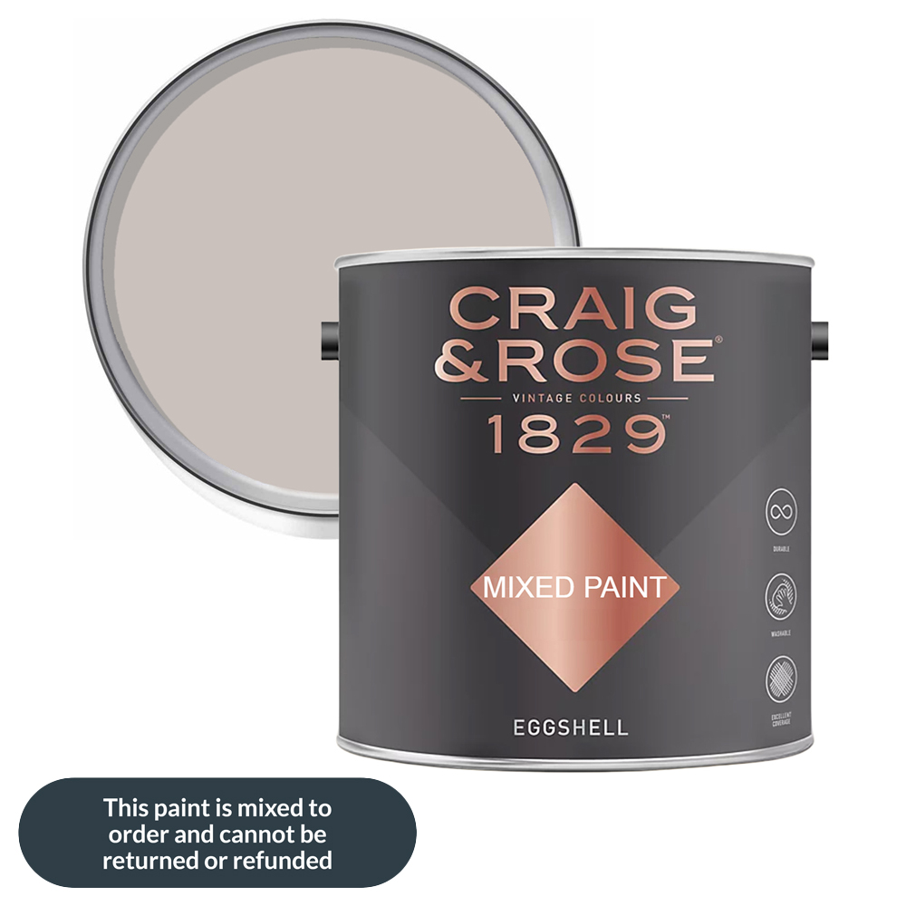 Craig & Rose 1829 Vintage Walls Wood and Metal Lady Emma Eggshell Paint 2.5L