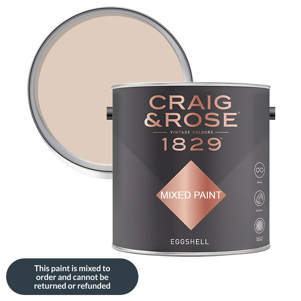 Craig & Rose 1829 Vintage Walls Wood and Metal Dried Plaster Gloss Mixed Paint 2.5L