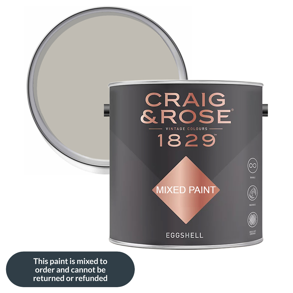 Craig & Rose 1829 Vintage Walls Wood and Metal Harris Isle Gloss Mixed Paint 2.5L