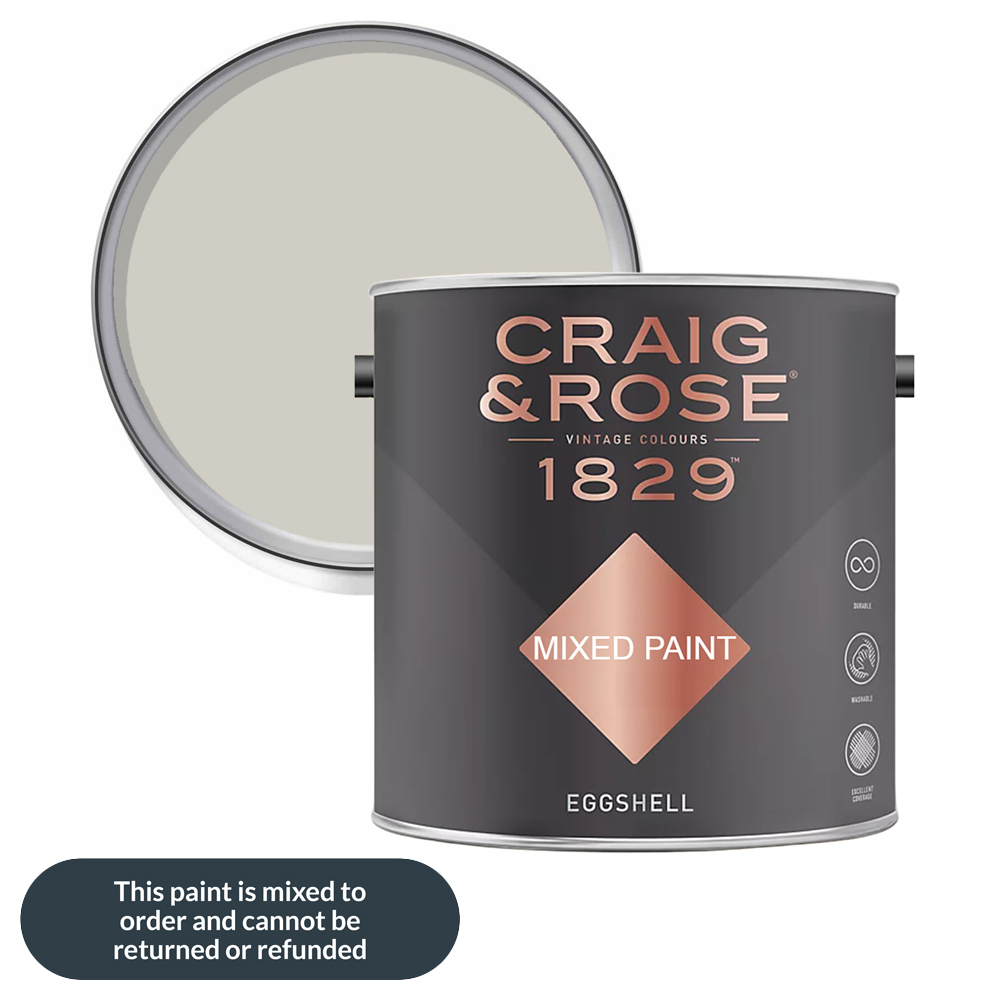 Craig & Rose 1829 Vintage Walls Wood and Metal Pale Celadon Gloss Mixed Paint 2.5L