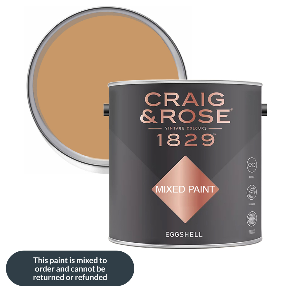 Craig & Rose 1829 Vintage Walls Wood and Metal Papyrus Gloss Mixed Paint 2.5L