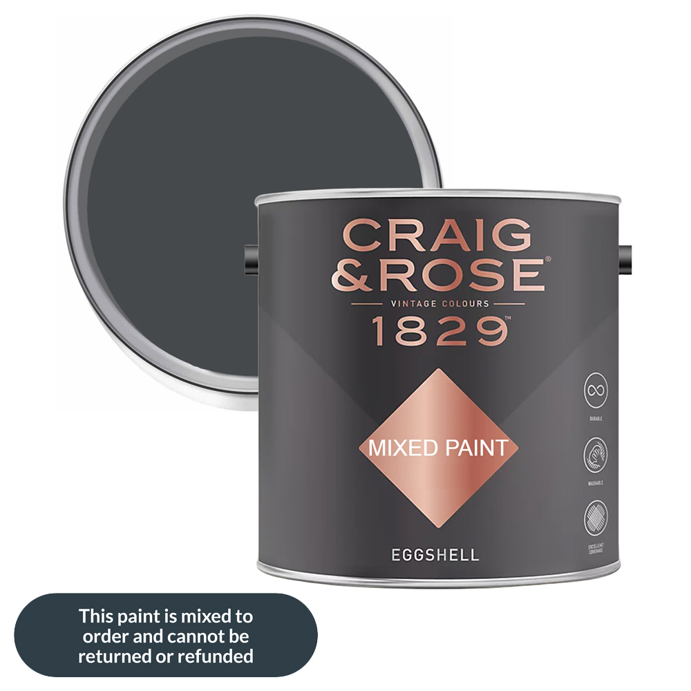 Craig & Rose 1829 Vintage Walls Wood and Metal Zeitgeist Gloss Mixed Paint 2.5L