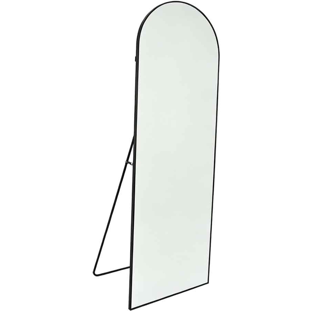 Gr8 Home Arched Full Length Mirror with Black Aluminium Frame 160 x 50cm