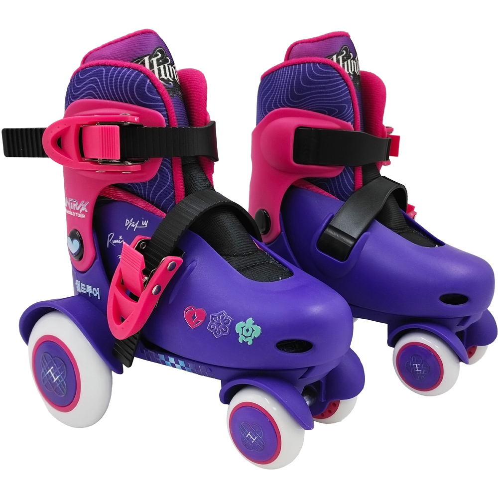 K-Pop Demon Hunters Takedown Kids Adjustable Big Wheel Skates