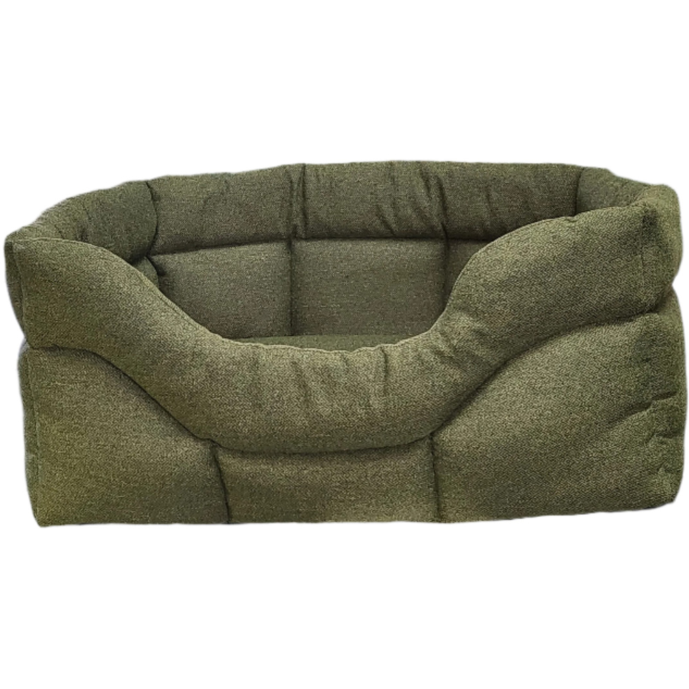 P&L Superior Pet Beds Ltd - Rectangle Pet Bed - Orkney Tweed - Green - 88cm