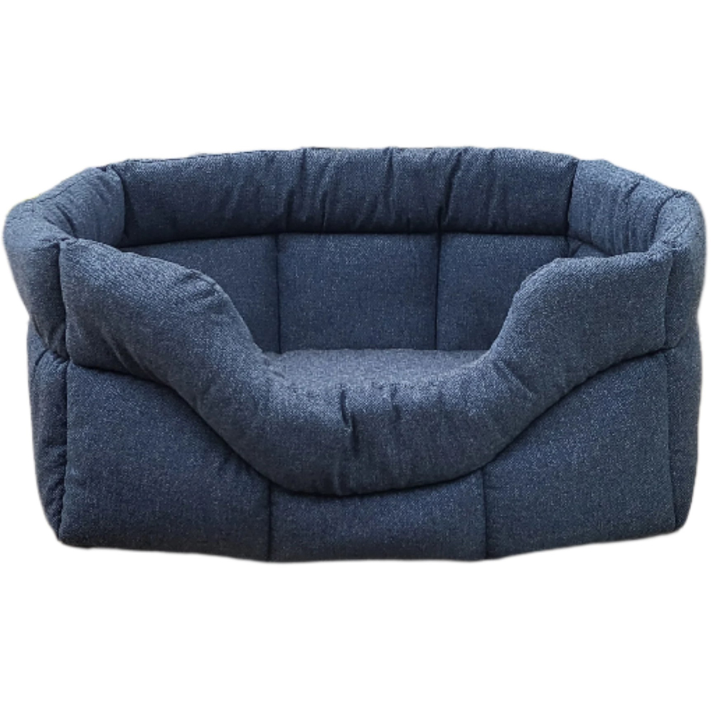 P&L Superior Pet Beds Ltd - Rectangle Pet Bed - Orkney Tweed - Blue - 35 x 72 x 88cm