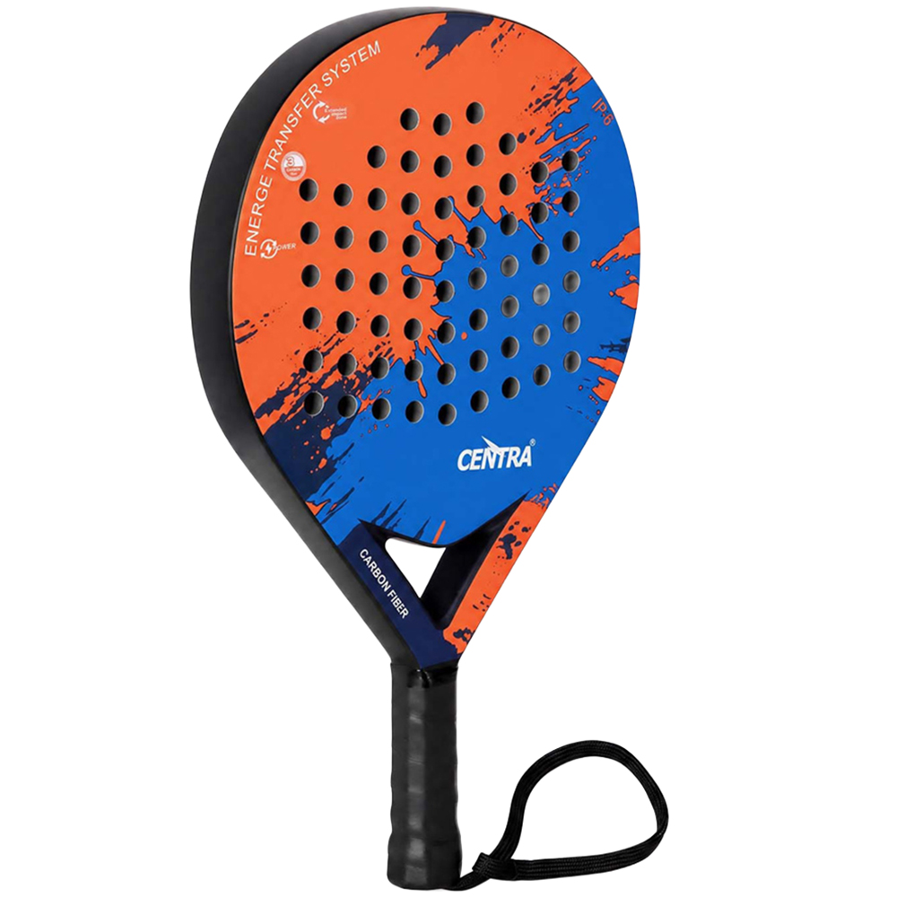 Centra Padel Tennis Racket 360G - Size: 3.8 X 26 X 46Cm - Wilko Black Traderight