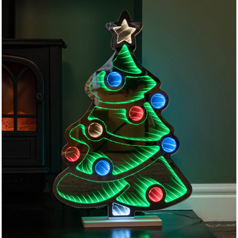 Samuel Alexander Light Up Christmas Tree Infinity Decoration 60cm