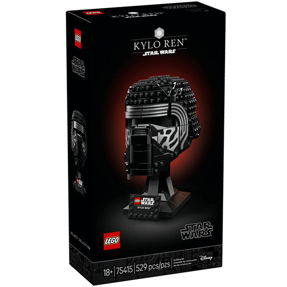 LEGO Star Wars 75415 Kylo Ren Helmet Set 529-Piece