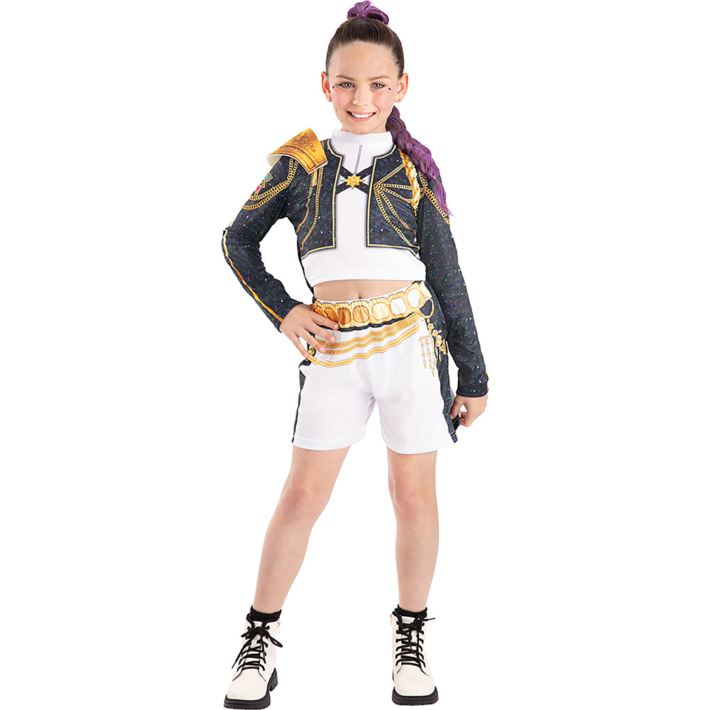 K-Pop Demon Hunters Kids Rumi Golden Costume 7-8 Years