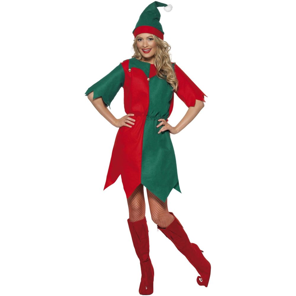 Rubies Women's Elf Christmas Costume Large