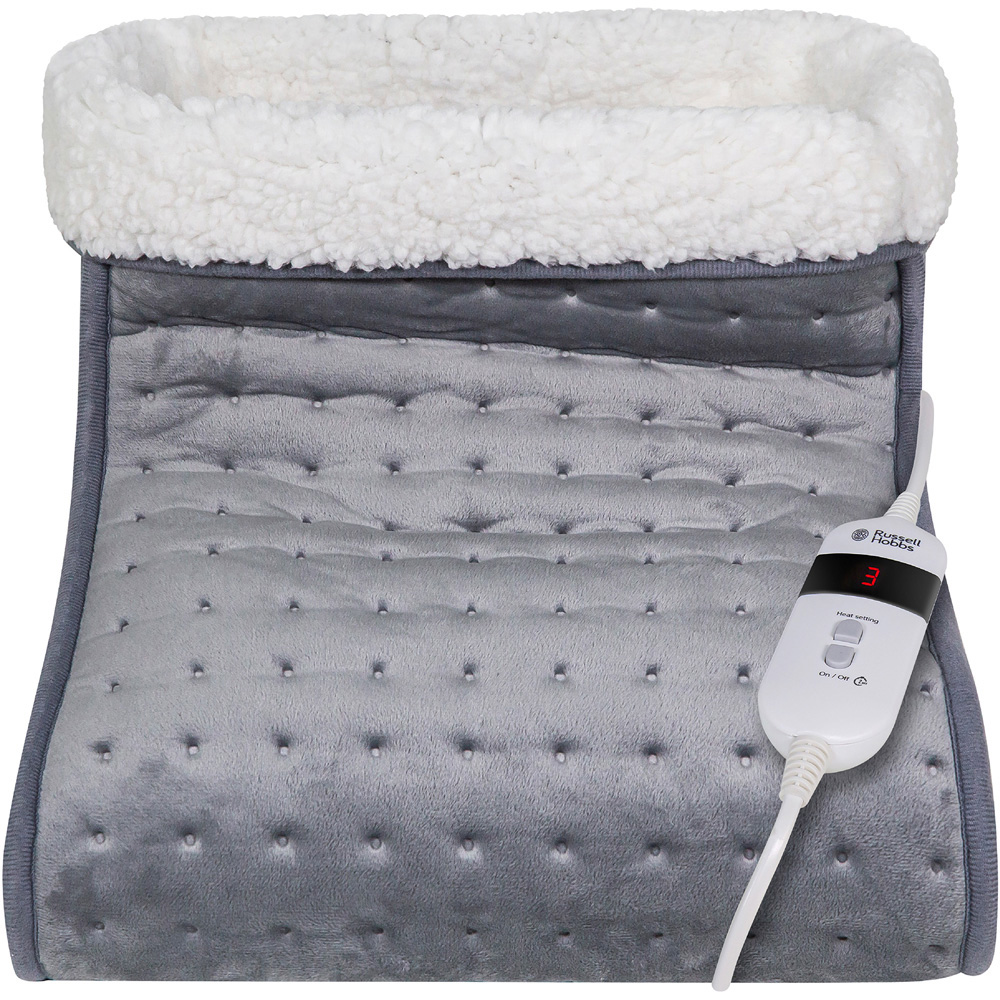 Russell Hobbs RHHSL1001 Grey Electric Heated Foot Warmer with Removable Lining 70W
