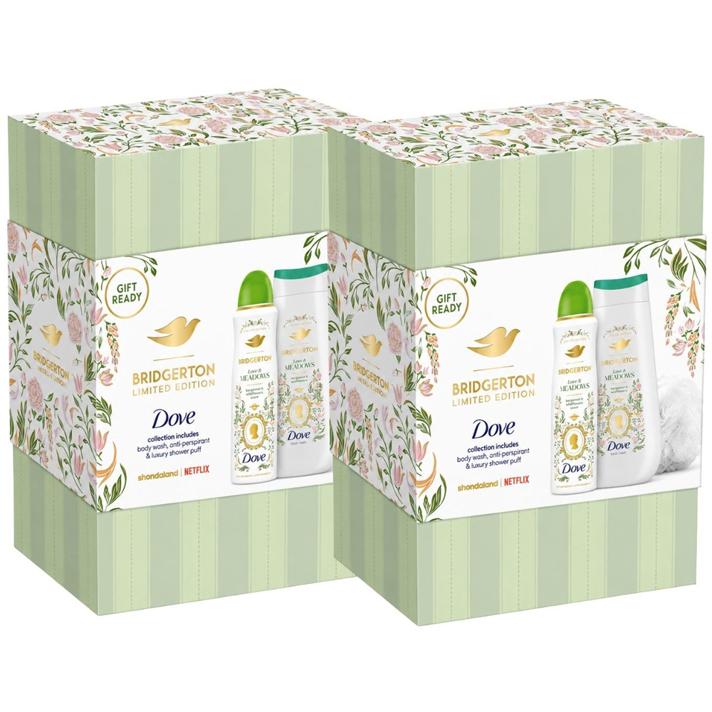Dove Bridgerton Love and Meadows Limited Edition Gift Set 2 Piece 2 Pack