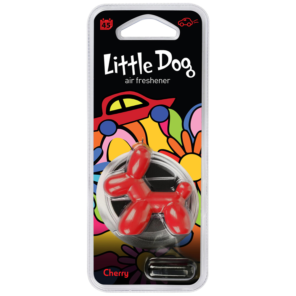 Little Dog Cherry Clip Car Air Freshener