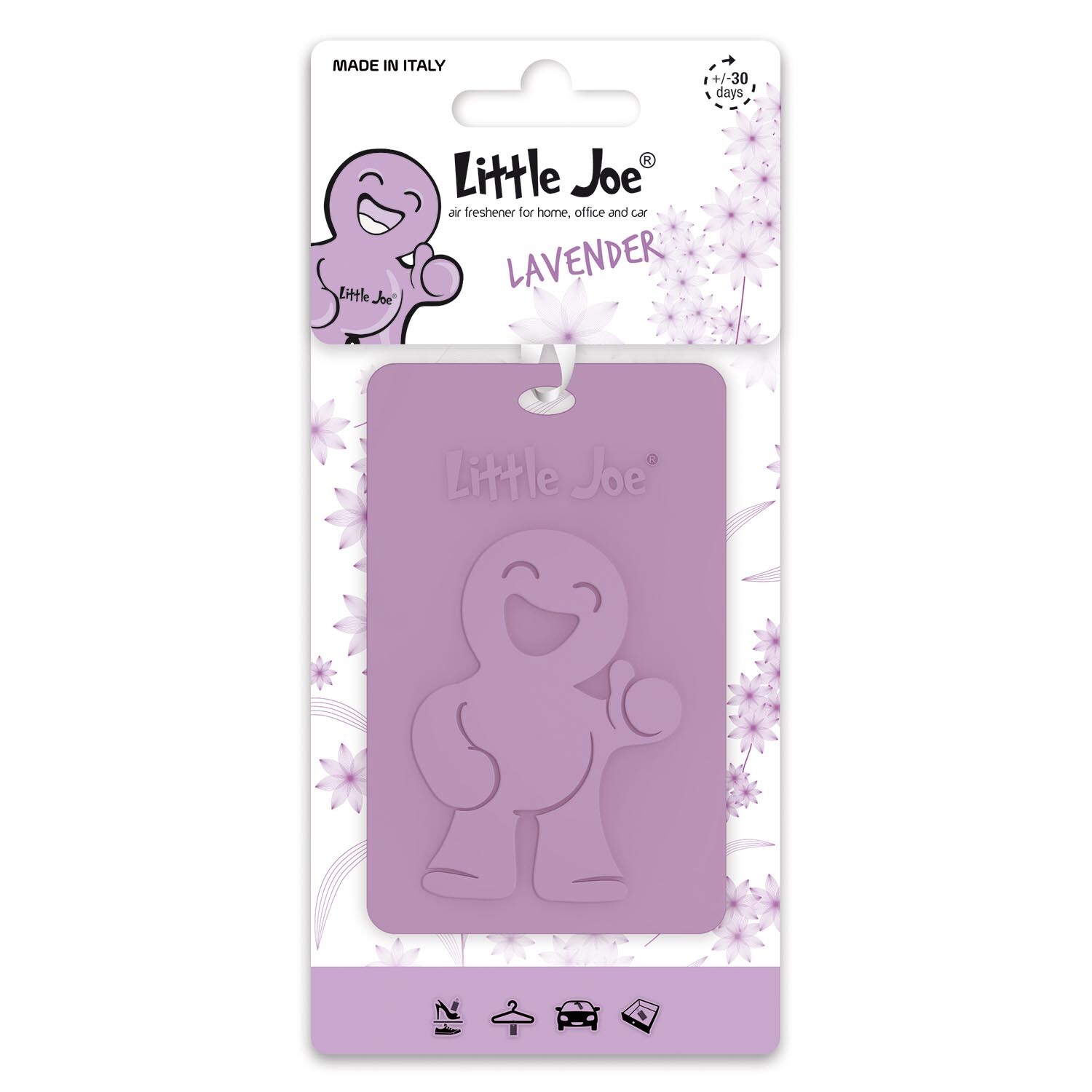 Little Joe Lavender Card Car Air Freshener