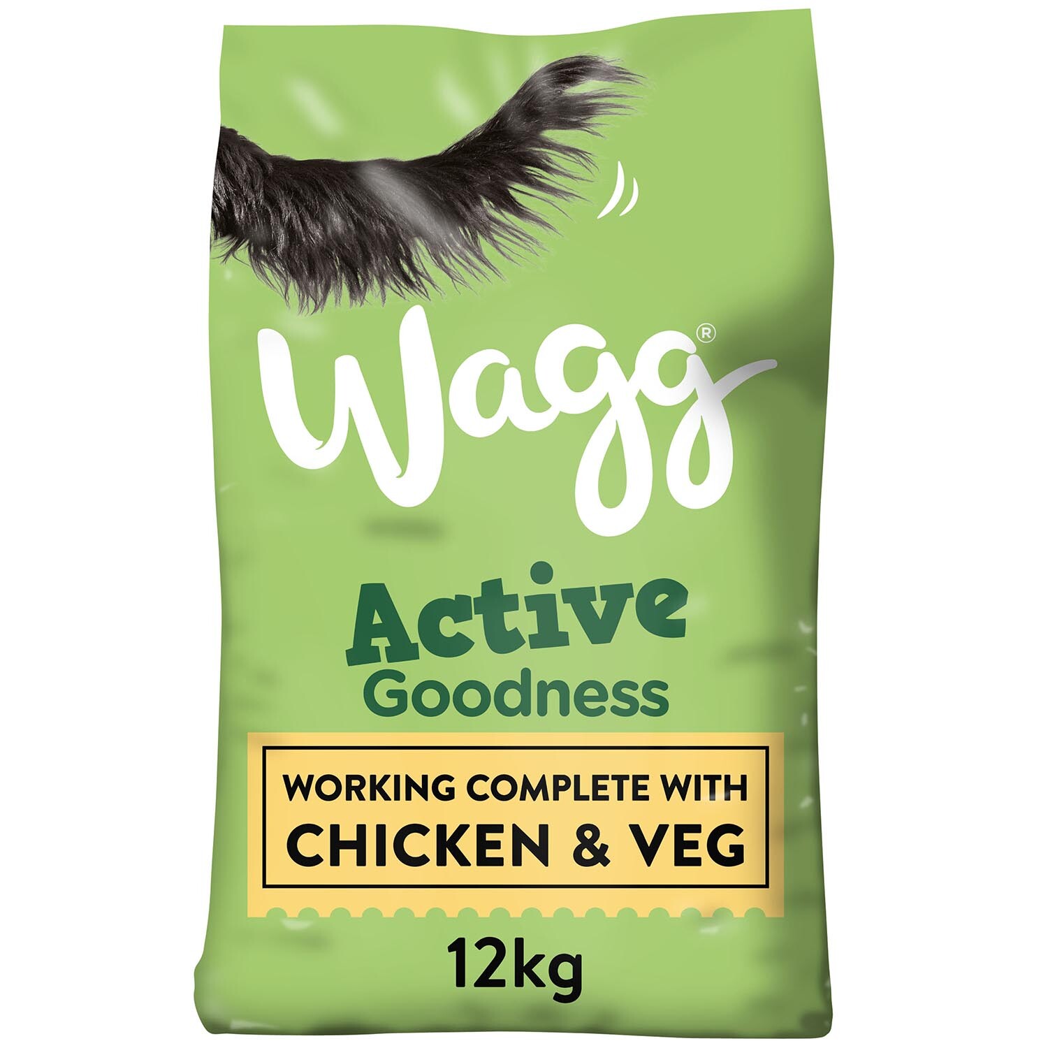 Wagg Active Goodness Chicken and Veg Dry Dog Food 12kg