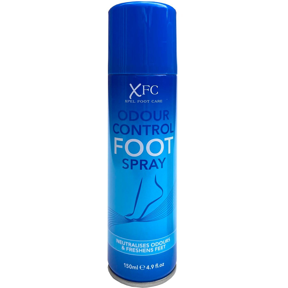 Xpel Hair Care Odour Control Foot Spray - Blue - Deodorant & Antifungal Protection