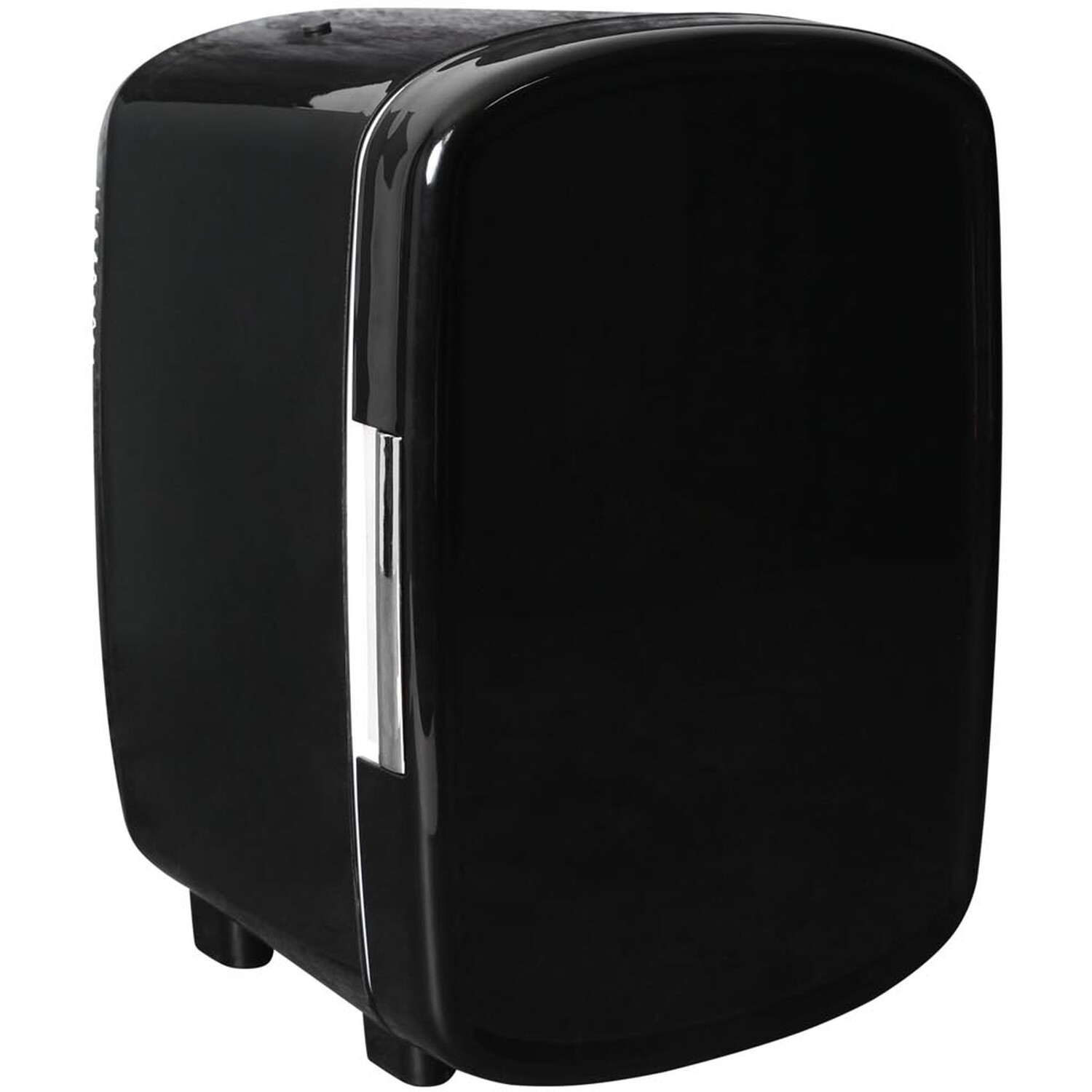 Mini Fridge - Black - 10L Capacity - Compact Cooler for Drinks & Cosmetics