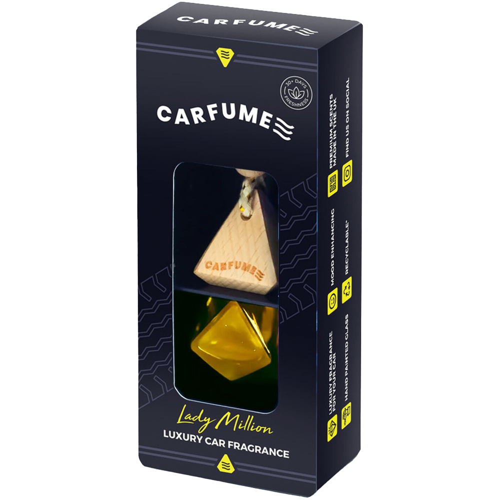 Carfume Luxury Lady Million Car Air Freshener