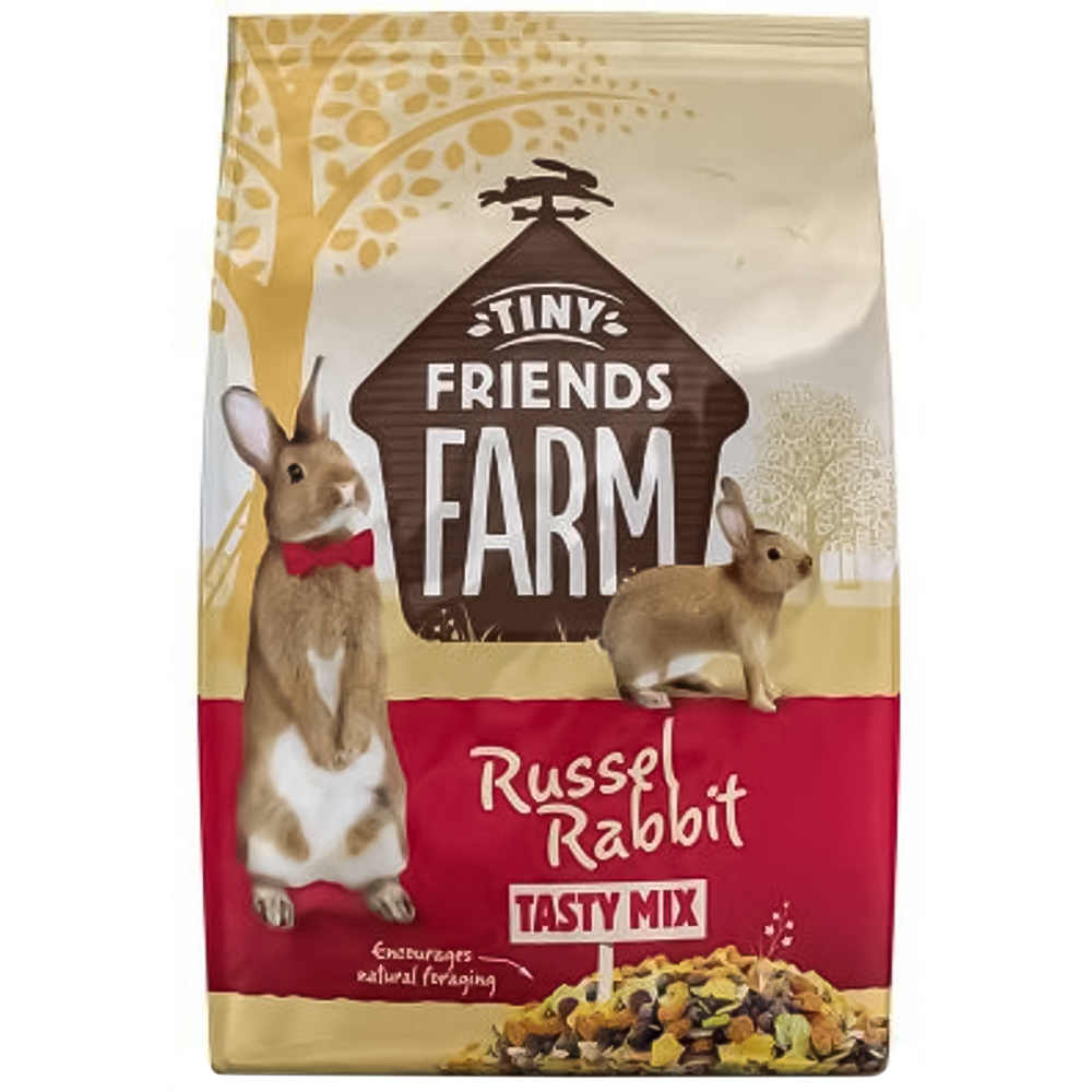 Tiny Friends Farm Russel Rabbit Tasty Mix Pet Food