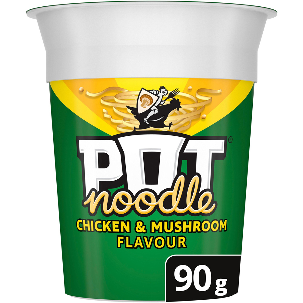 Pot Noodle Chicken and Mushroom Instant Noodles 90g