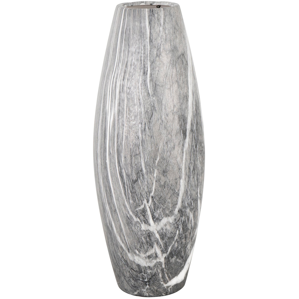 Grey Marble Effect Vase