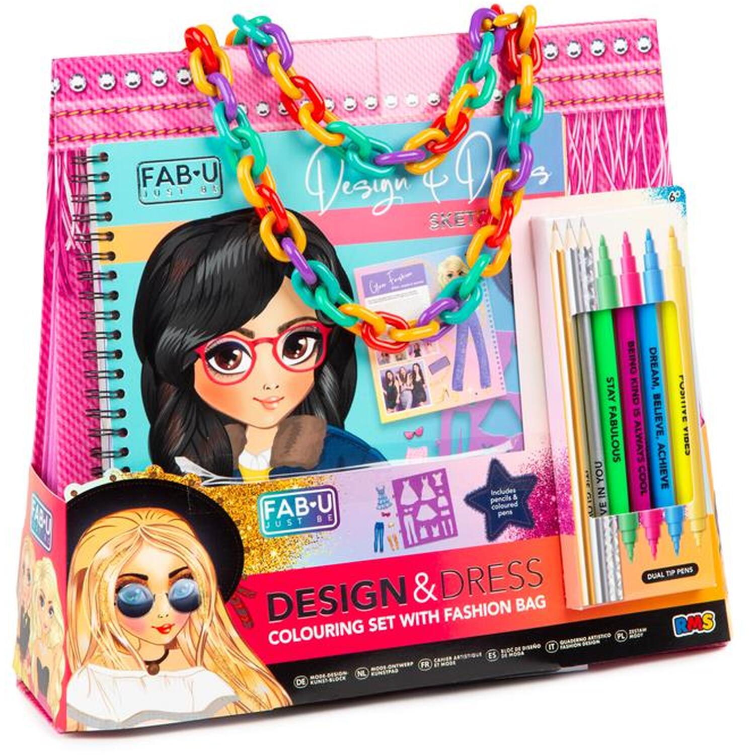 Fab Fashion Tote and Trend Design Bag - Multicolour