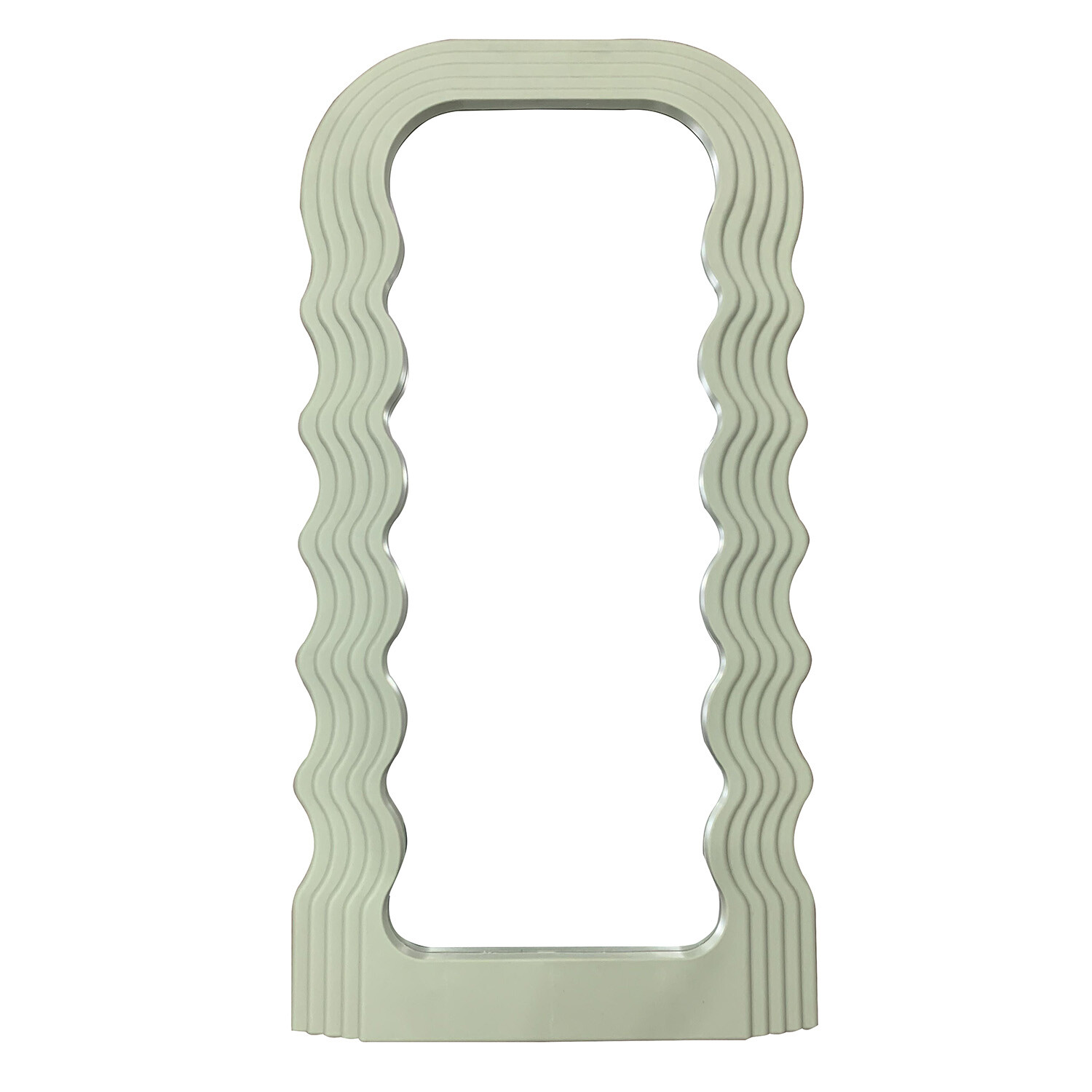 Single The Port. Co Gallery Bright Wavy Mirror in Assorted styles