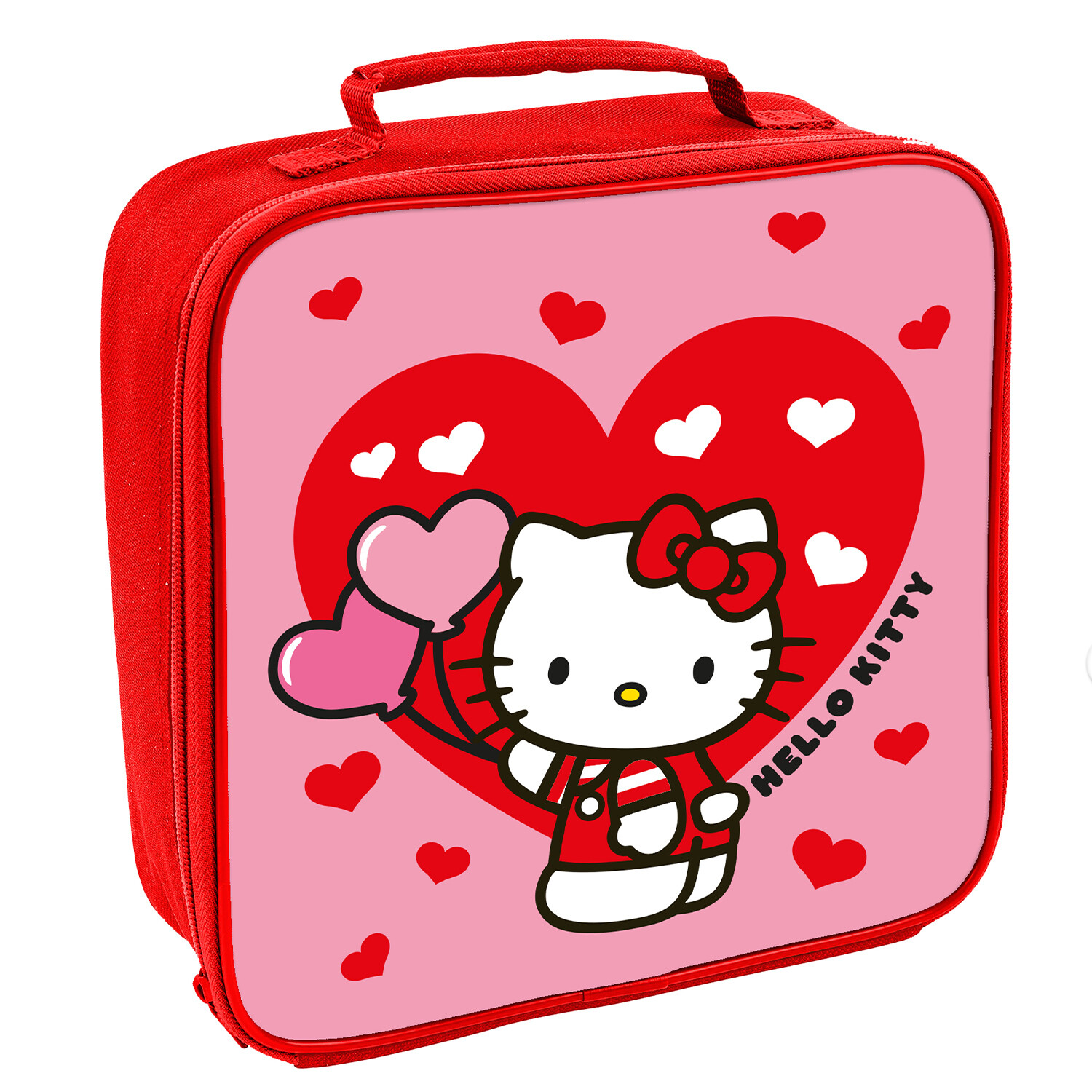 Hello Kitty Heart Lunch Bag - Pink