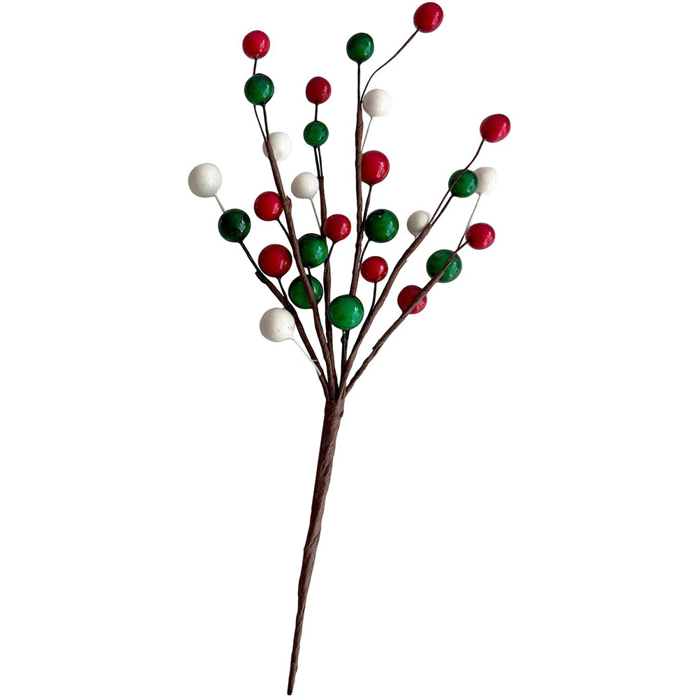 Ball Pick 25cm - Red, White and Green