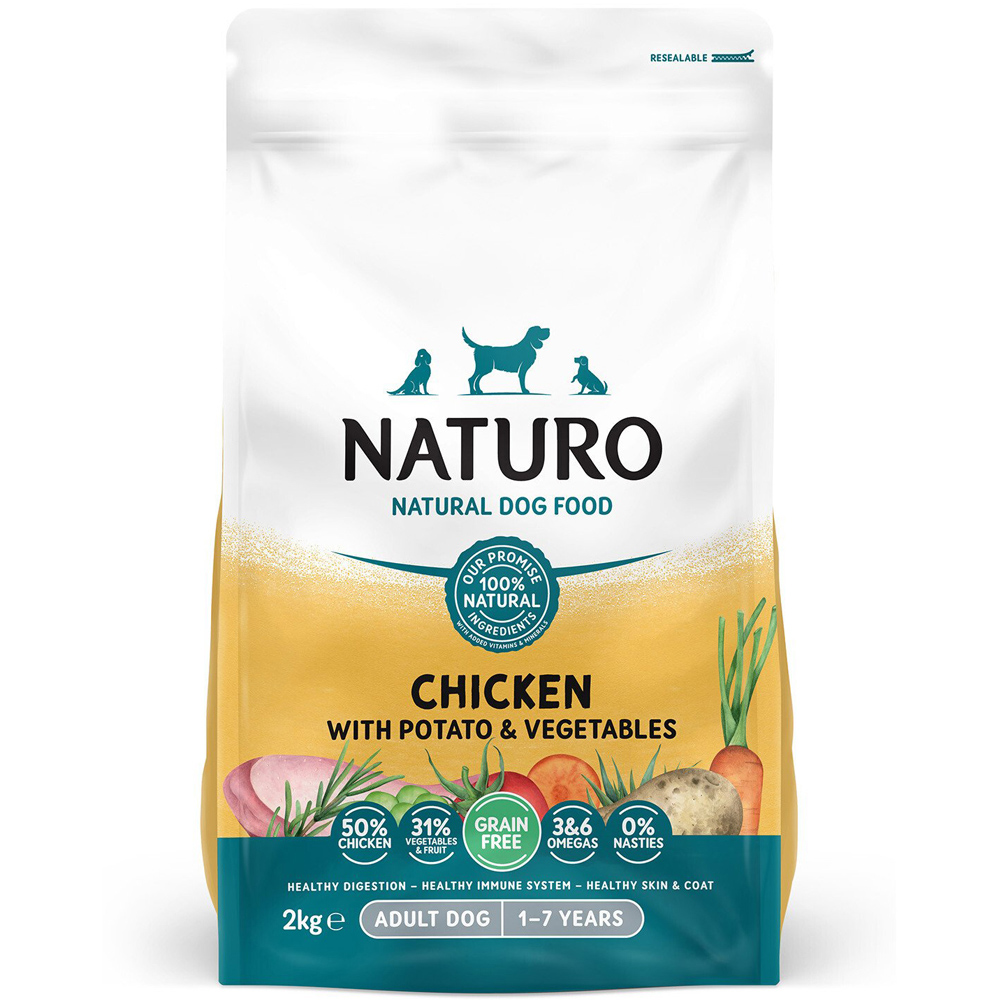 Naturo Grain Free Dry Dog Food - Chicken and Potato