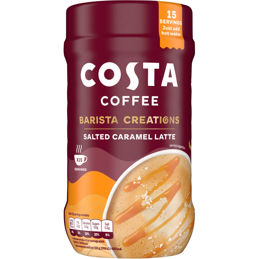 Costa Coffee Barista Creations Salted Caramel Latte 255g