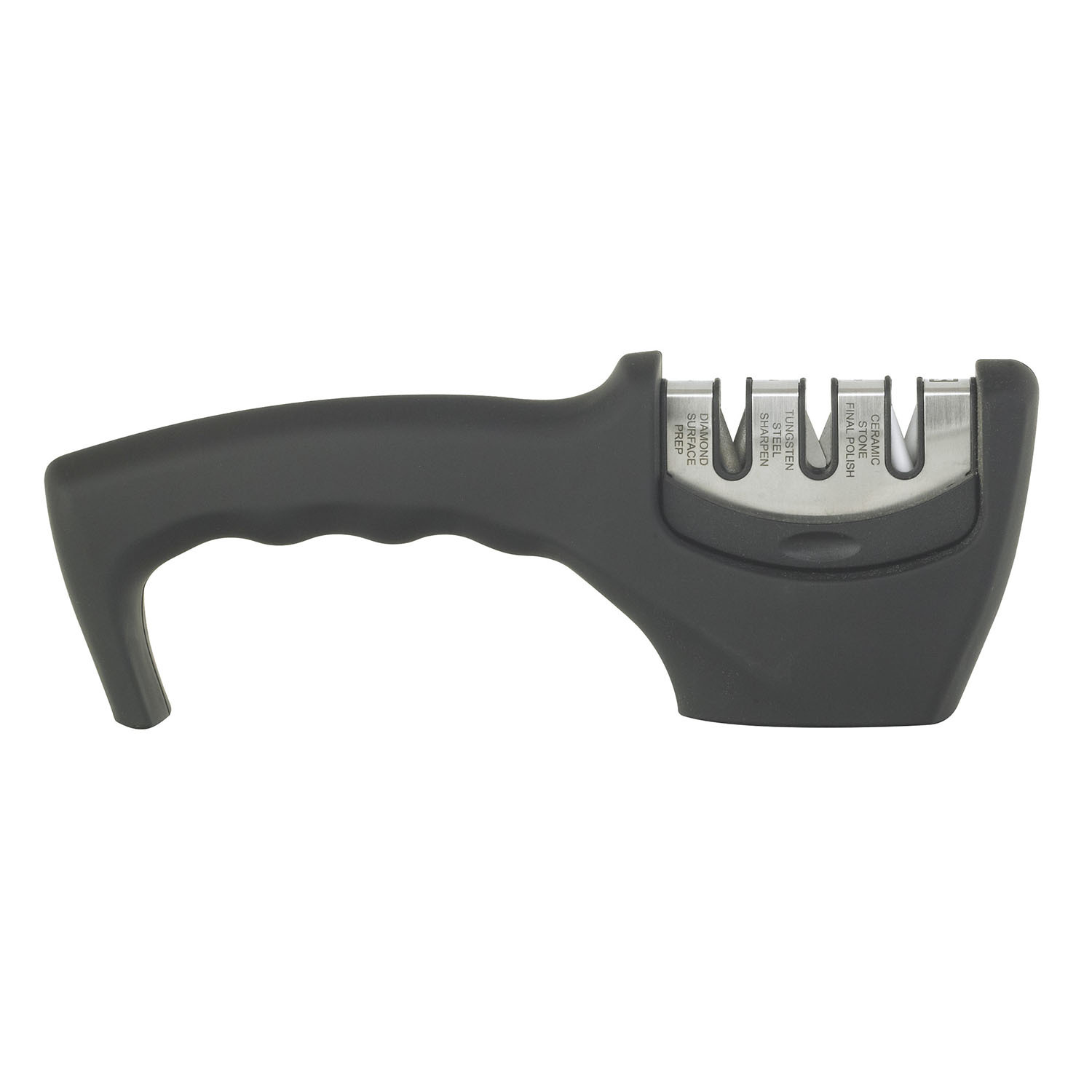 3 in 1 Knife Sharpener - Black