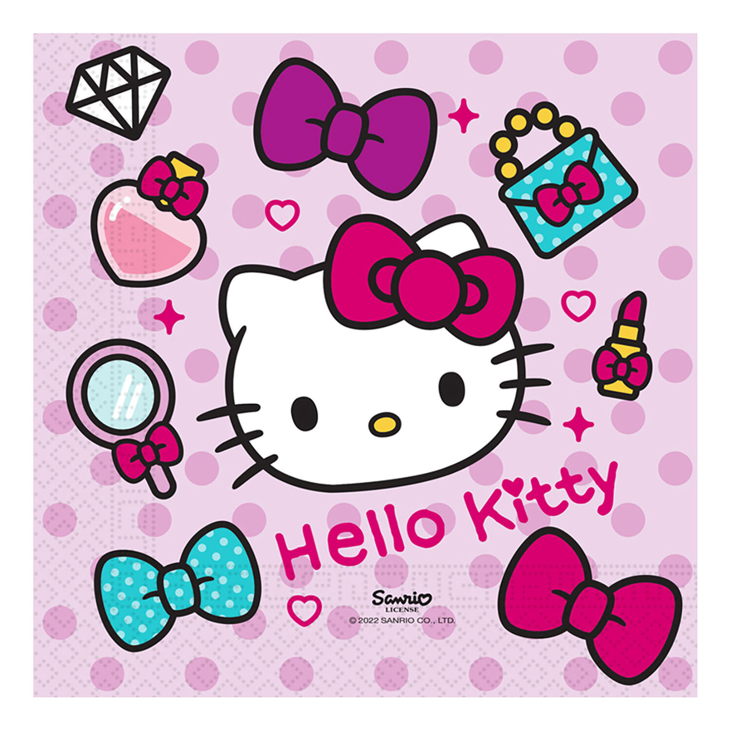 Pack of 4 Hello Kitty Napkins