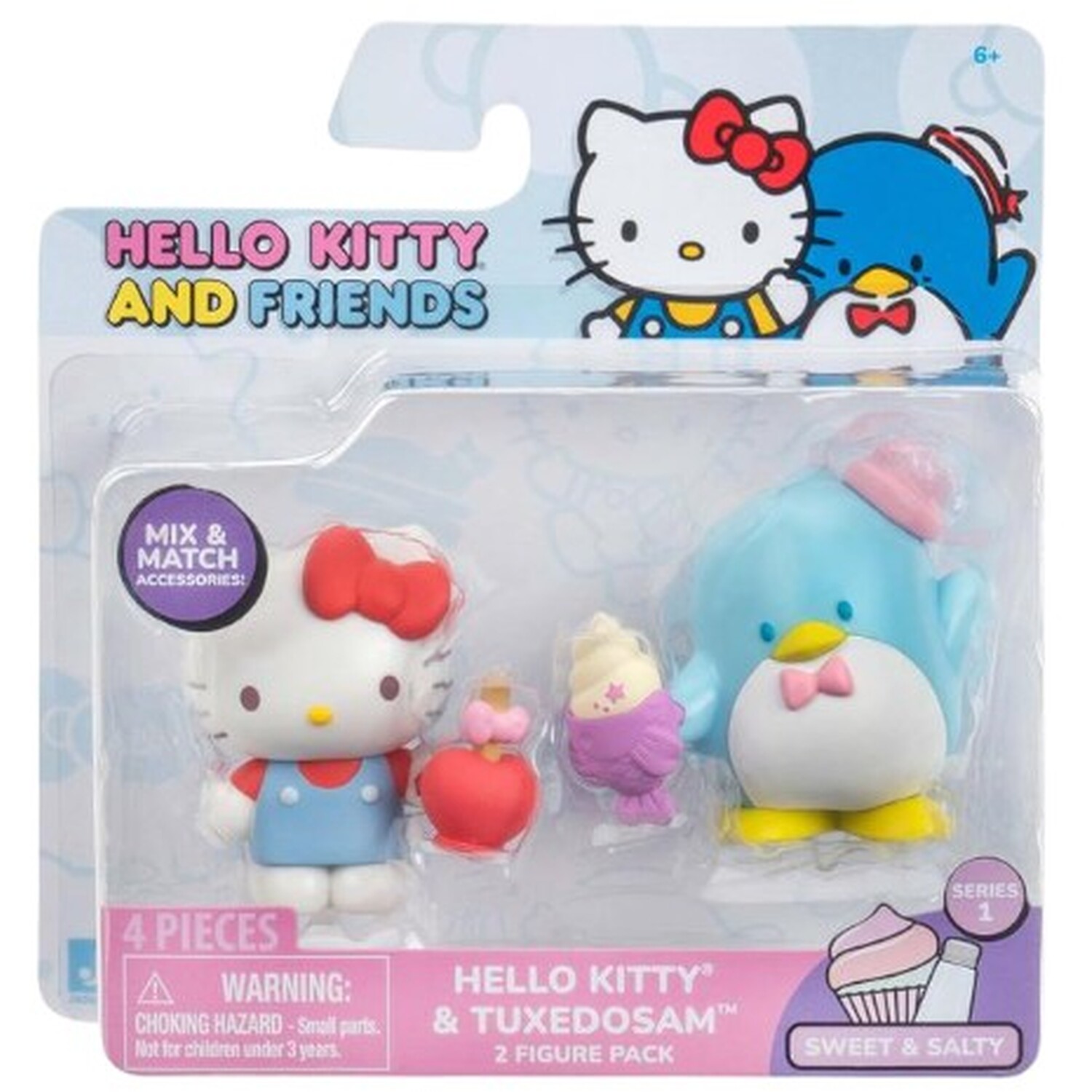 Pack of 2 Hello Kitty Figures - Multicolour