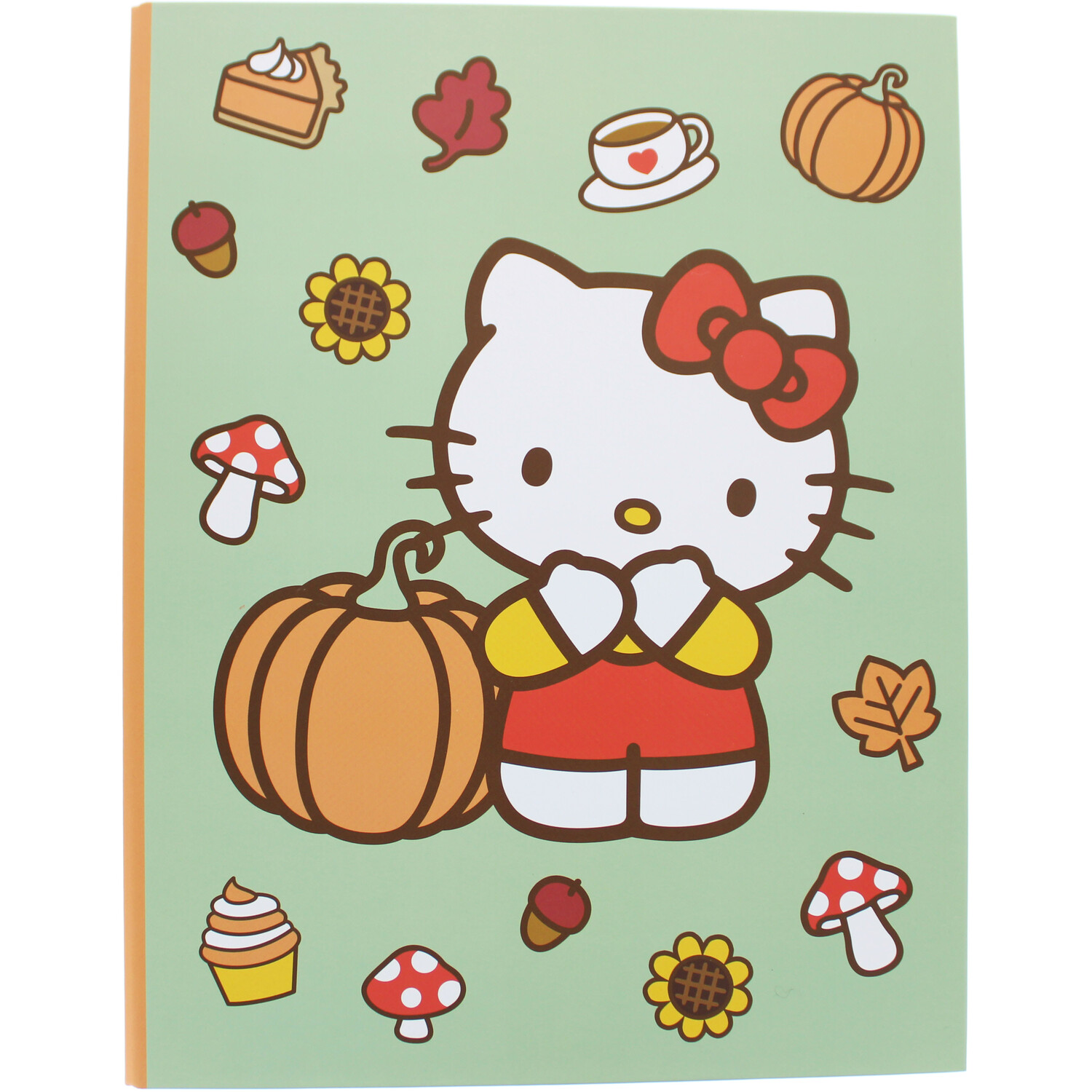 Pumpkin Hello Kitty Ringbinder Green