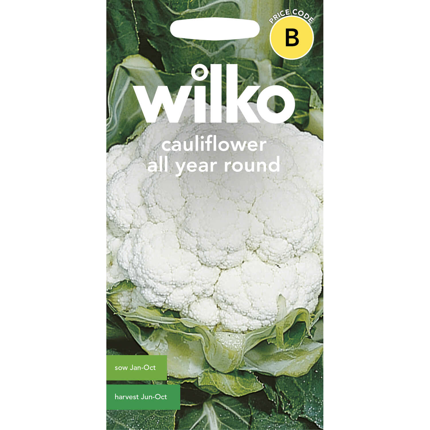 Wilko Cauliflower All Year Round Seeds