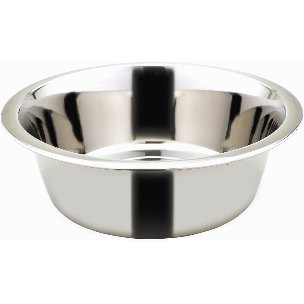 Classic Stainless Steel Pet BowlSilverExtra Large