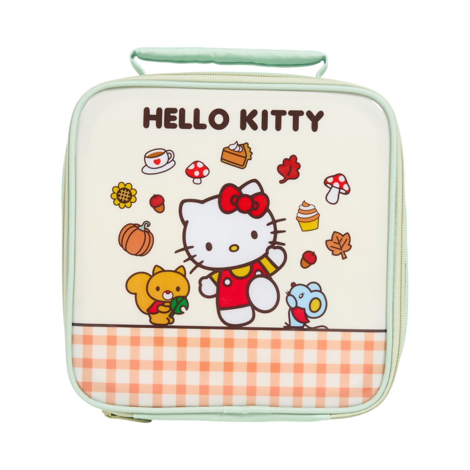 Autumn Hello Kitty Lunch Bag Green