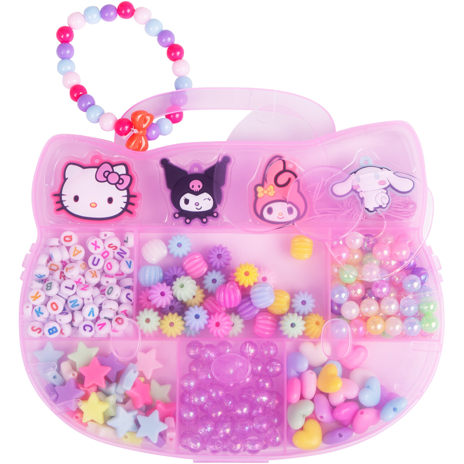Hello Kitty Shaped Bead Set