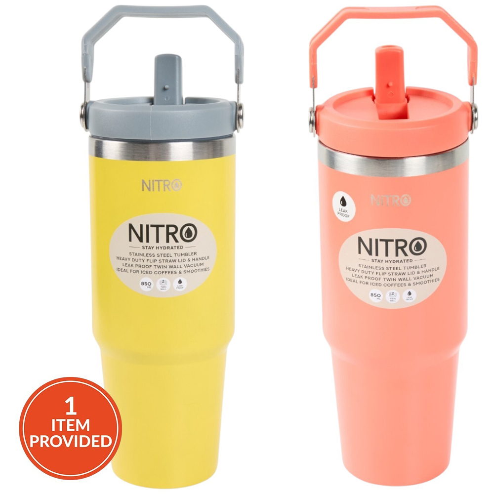 Nitro Bright Stainless Steel Tumbler