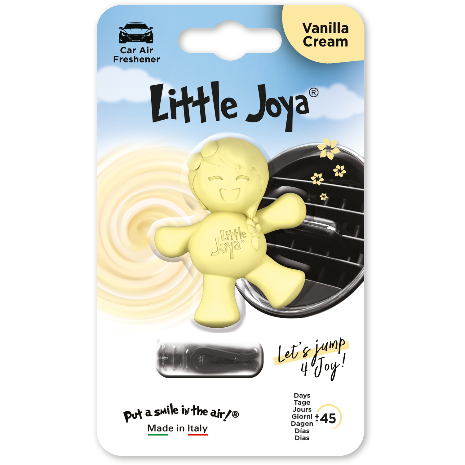 Little Joya Car Air Freshener Vanilla Cream