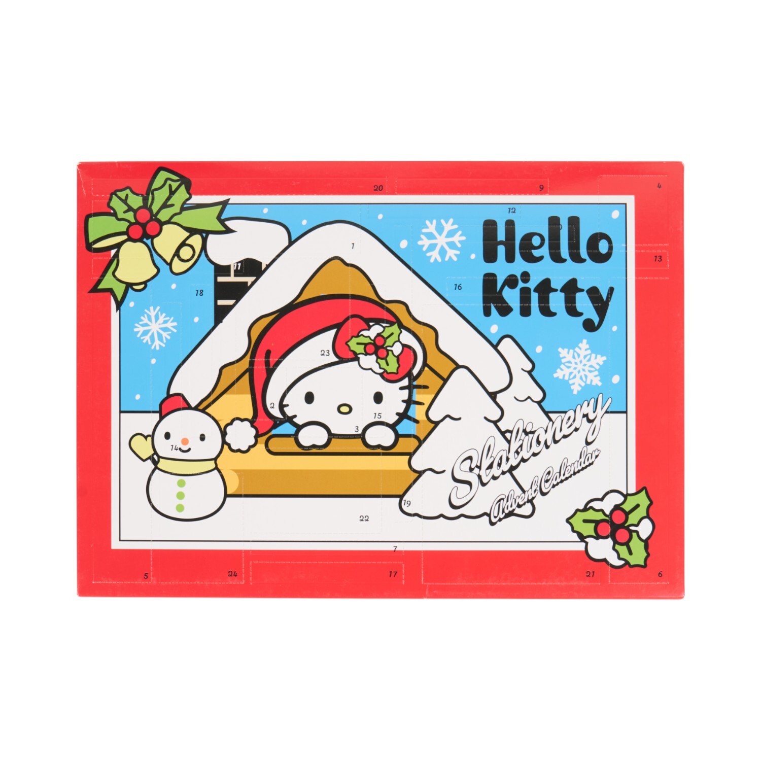 Hello Kitty Stationery Advent Calendar Red