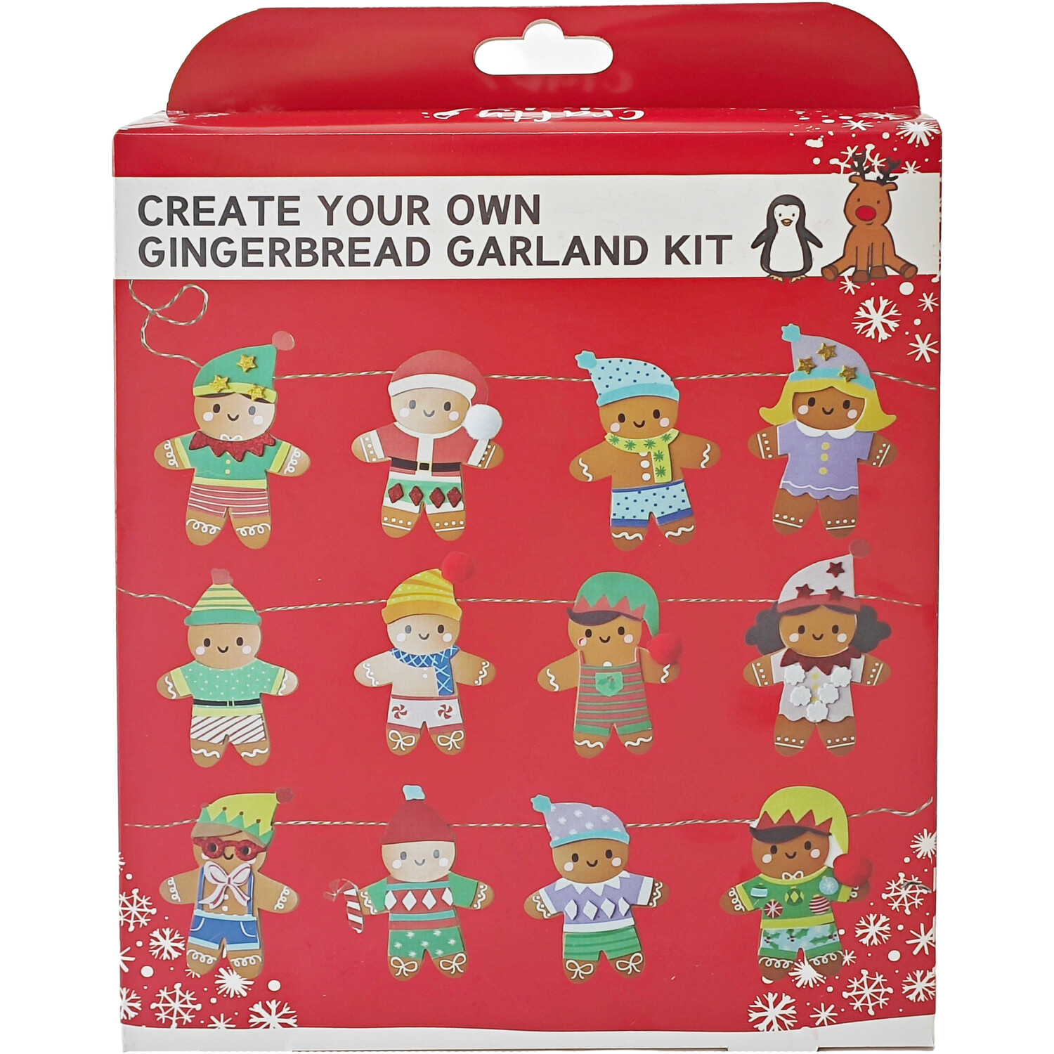Create Your Own Gingerbread Garland Kit