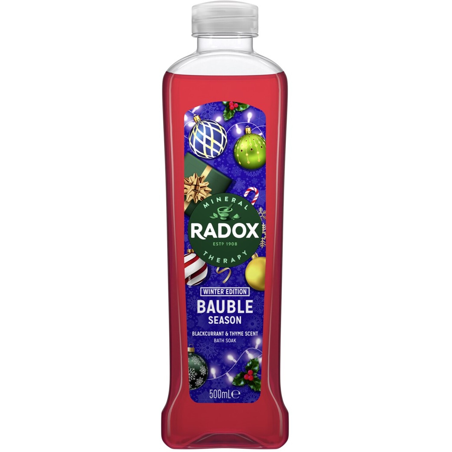 Radox Mineral Therapy Bauble Season Shower Bath Soak