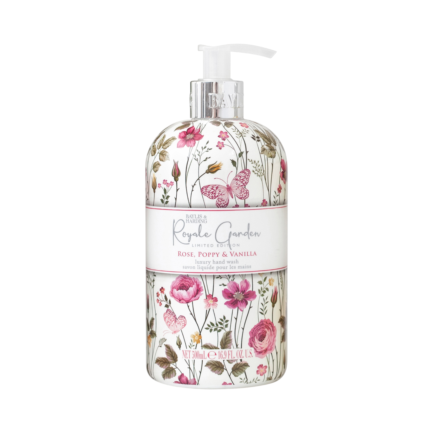 Baylis & Harding Royale Garden Hand Wash Rose, Poppy and Vanilla