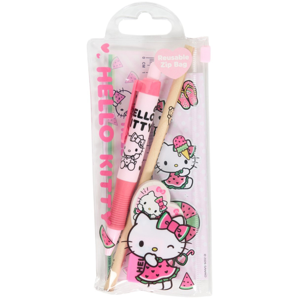 Hello Kitty Watermelon Stationery Set