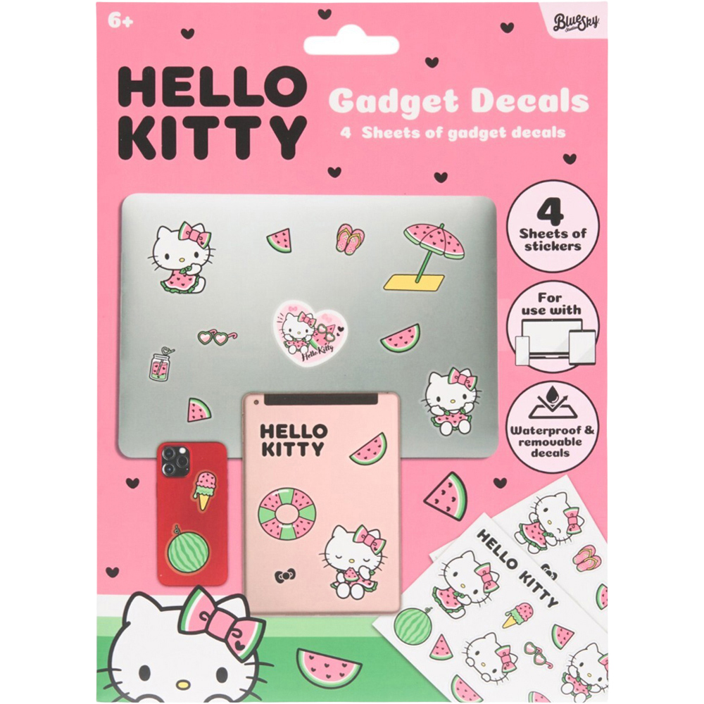 Pack of 4 Hello Kitty Watermelon Stickers
